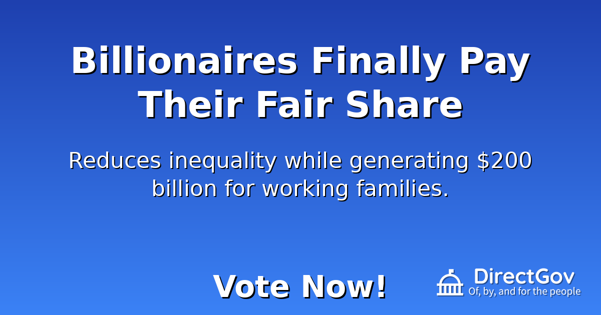 Billionaires Finally Pay Their Fair Share