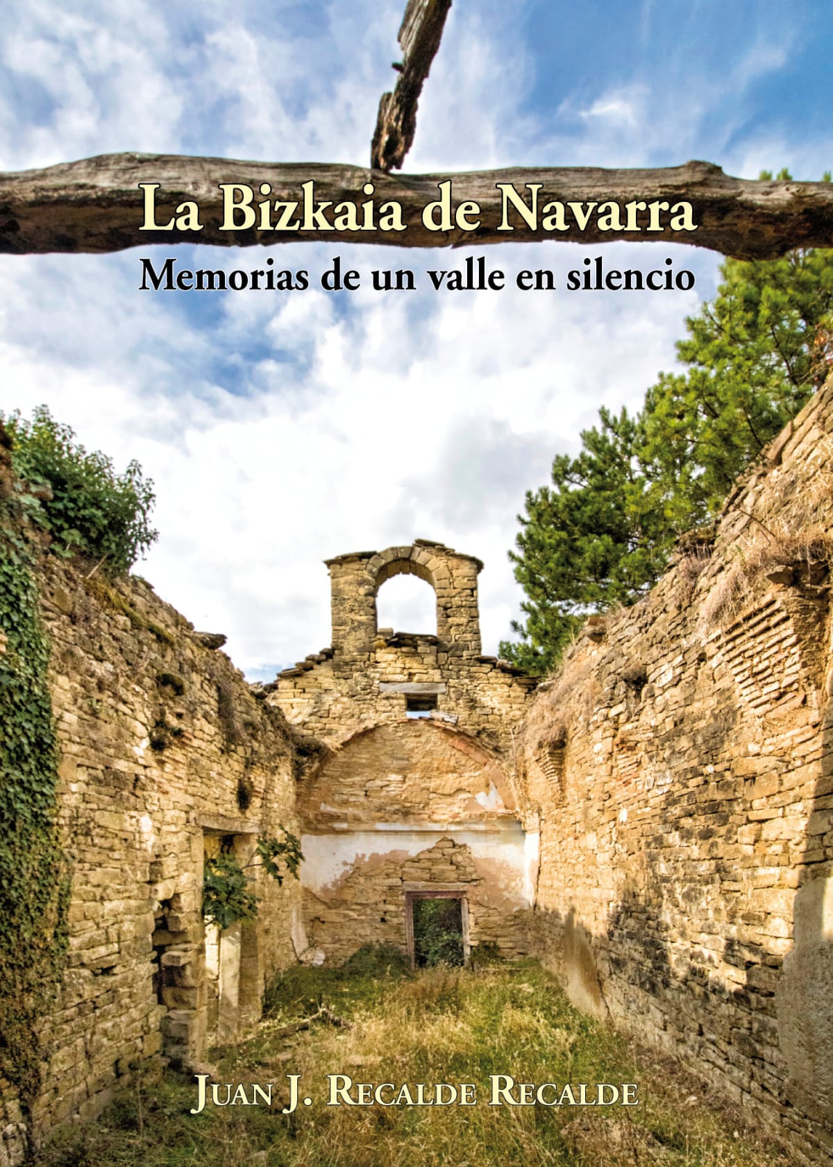 Portada de «La Bizkaia de Navarra. Memorias de un valle en silencio», de Juan J. Recalde