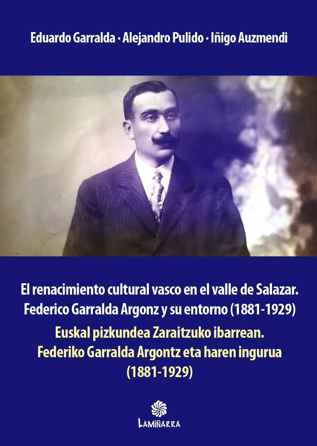 Portada de Nueva obra sobre Federico Garralda y el euskera de Salazar