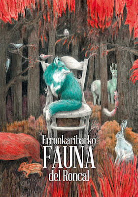 Portada de Fauna del Pirineo. Guía Etnozoológica del Valle de Roncal / Bortuko fauna. Erronkaribarko gida etnozoologikoa