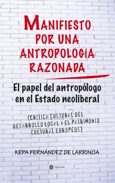 Portada de Manifiesto por una Antropología razonada