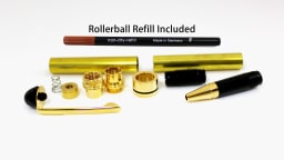 Euro-style Screw Cap Rollerball Pen