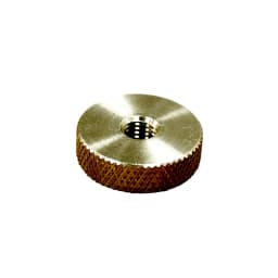 Knurled Brass Nut