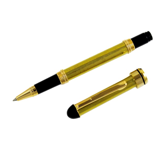 Euro-style Screw Cap Rollerball Pen