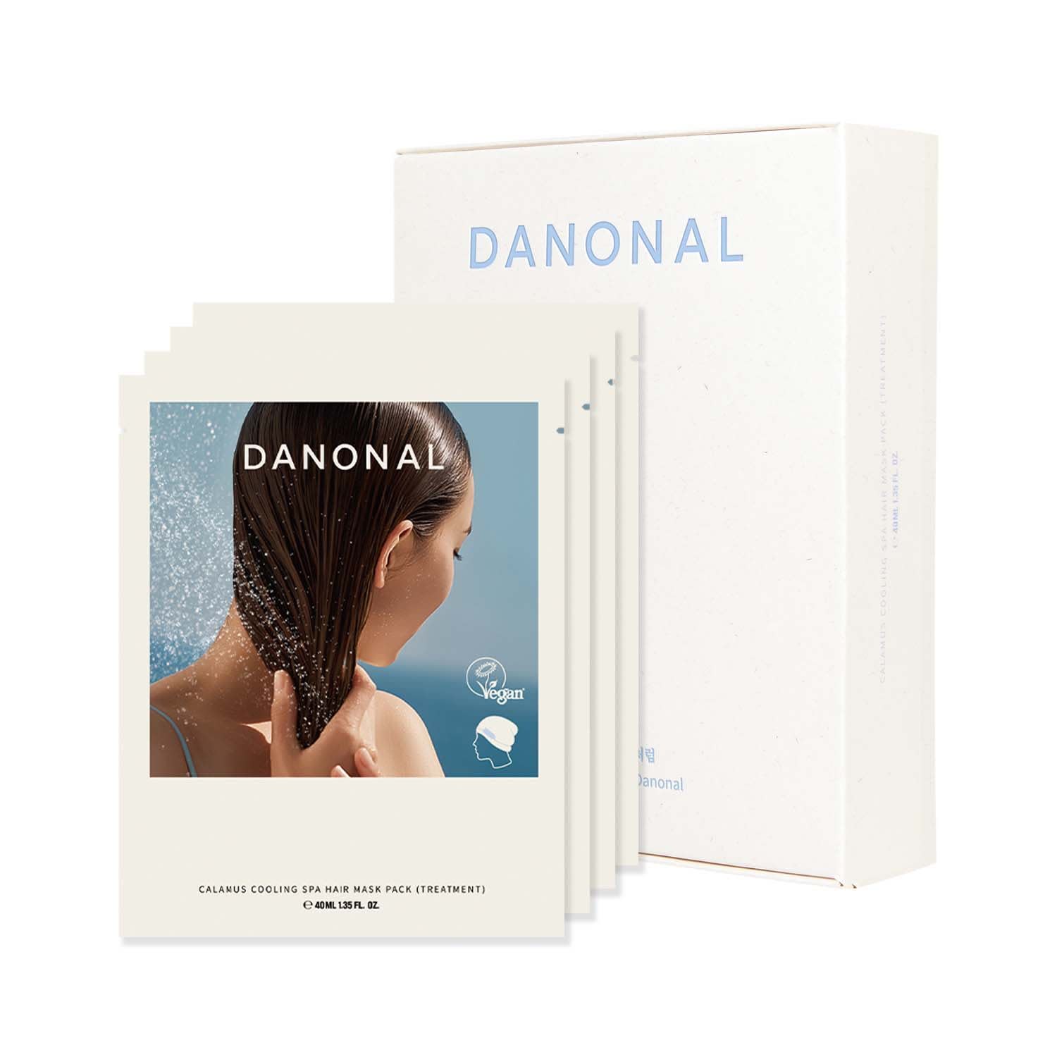 DANONAL  Cooling Spa Hair Pack (4 Treatments)