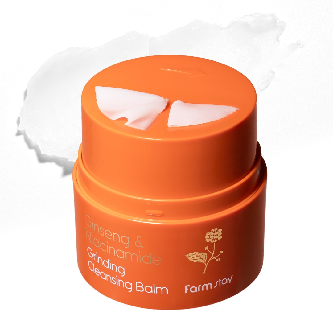 Farmstay Ginseng & Niacinamide Grinding Cleansing Balm