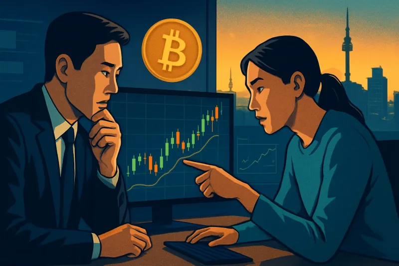 Bitcoin trading in Korea shows a 4% Kimchi premium as prices reach $34,500.