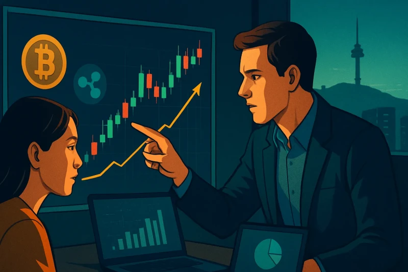 Bitcoin trading volume in Korea increases 25% reflecting global crypto market trends.