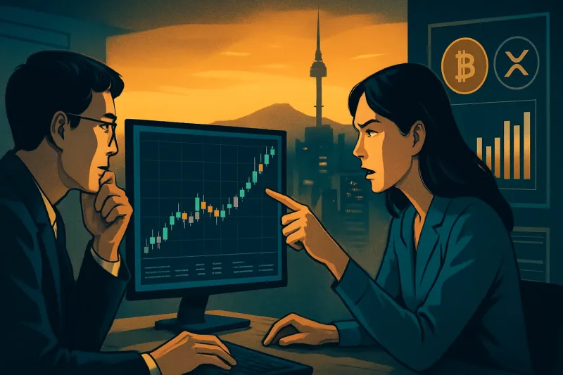 Bitcoin trading volume increases in Korea as Upbit market surges by 15%.