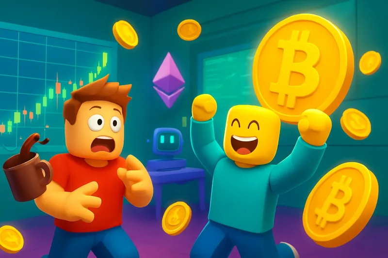 A graph showing Bitcoin trading volume spike in Korea's crypto market.