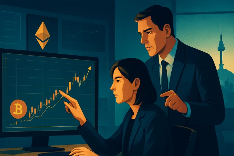 Ethereum trading in Korea experiences a surge in the crypto market, reaching ₩2.1 trillion.