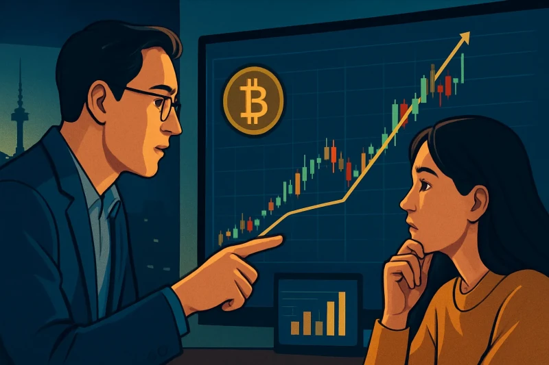 Bitcoin trading volume on Upbit surpasses Binance in the Korean crypto market.