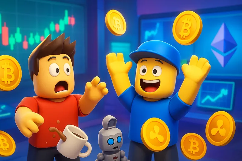 A trader analyzes Bitcoin and crypto market trends in Korea amid rising trading volumes.