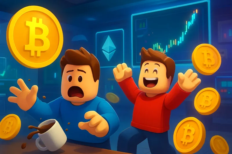 A graph showing Bitcoin trading trends in Korea amid a 15% market surge.