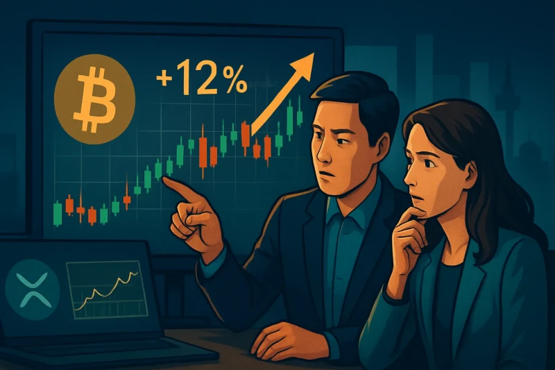 Bitcoin trading volume rises as Korea's crypto market experiences significant activity.