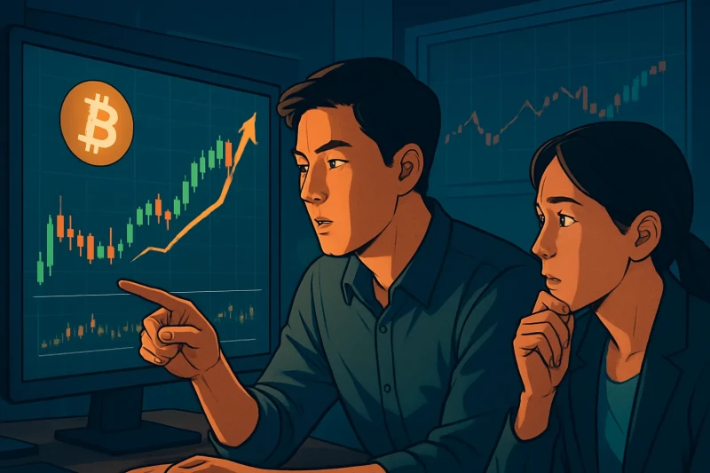 Bitcoin trading volume in Korea rises 15% despite the global crypto market slowdown.