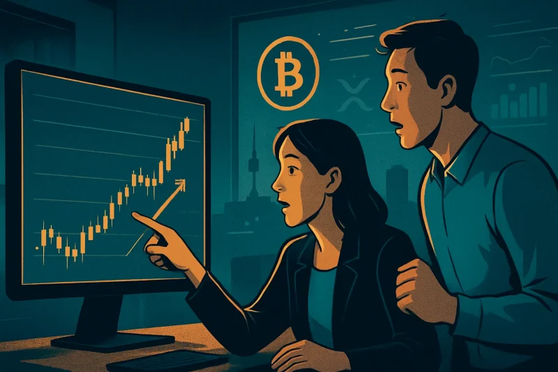 Bitcoin trading in Korea sees a significant 12% increase, reflecting a global market shift.