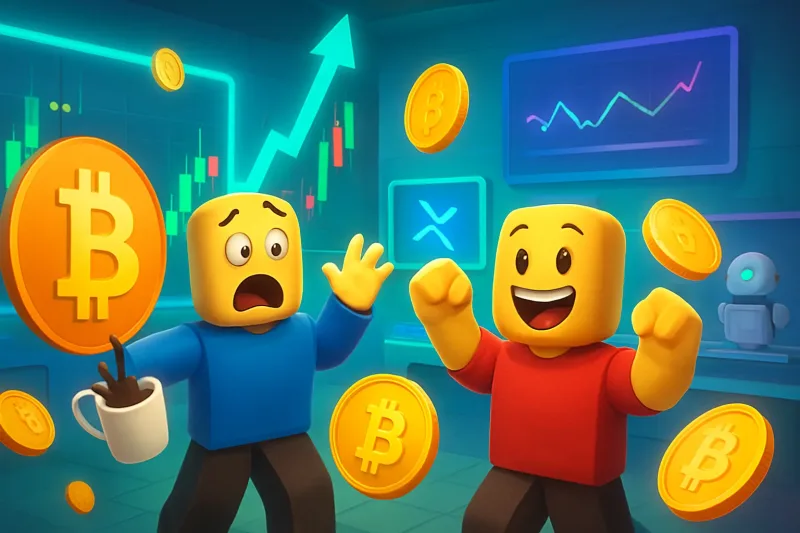 A trader analyzes Bitcoin market trends amidst Korea's 25% trading volume increase.