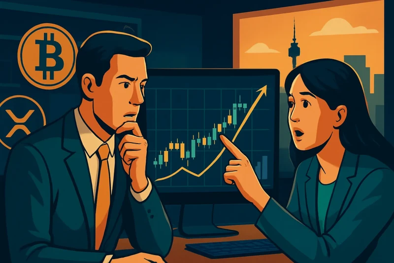 Bitcoin trading in Korea shows a significant market shift with a 15% turnover increase.