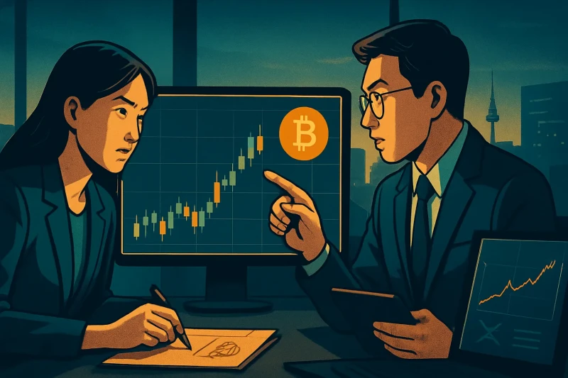 Bitcoin trading volume surges by 15% in the Korean crypto market.