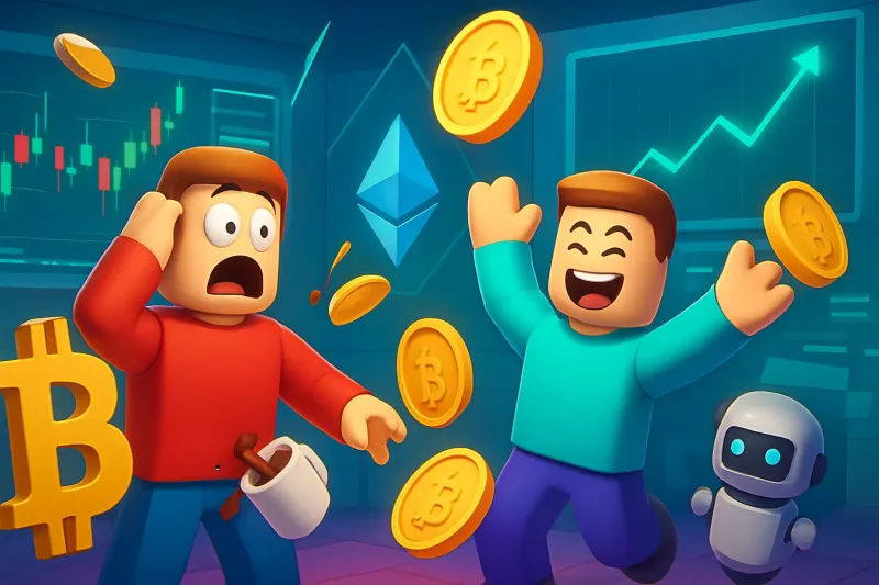 A trader analyzes Bitcoin trends in Korea's booming crypto market.