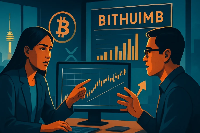 Bitcoin trading volume on Bithumb rises 18% amid slowing global crypto market flows.