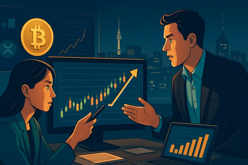 Bitcoin trading volume surges by 12% in the Korean crypto market.