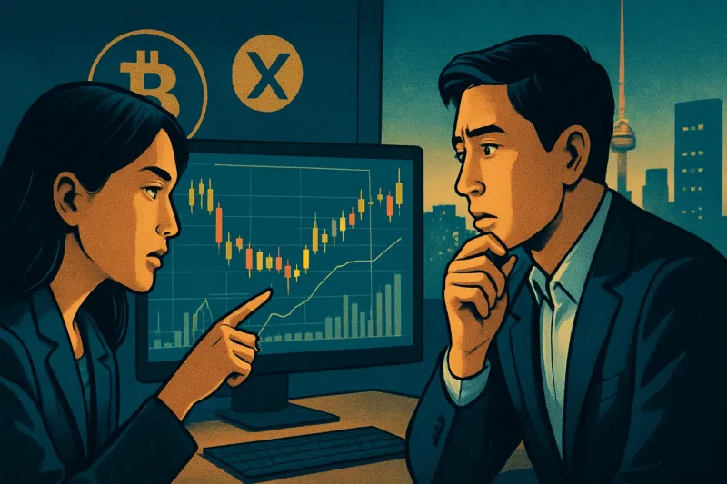 Bitcoin trading shows a 5% Kimchi premium in the Korean crypto market.