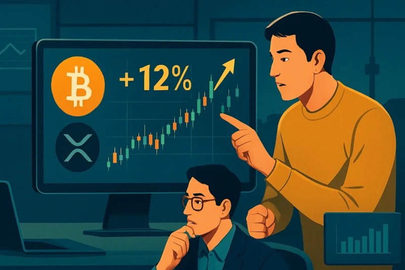 Bitcoin trading volume in Korea rises by 12% despite global crypto market slowdown.