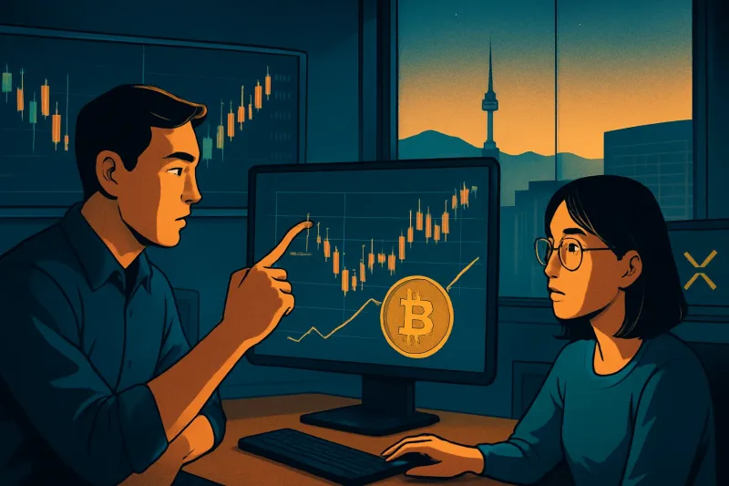 Bitcoin trading volume surges by 15% in Korea's vibrant crypto market.