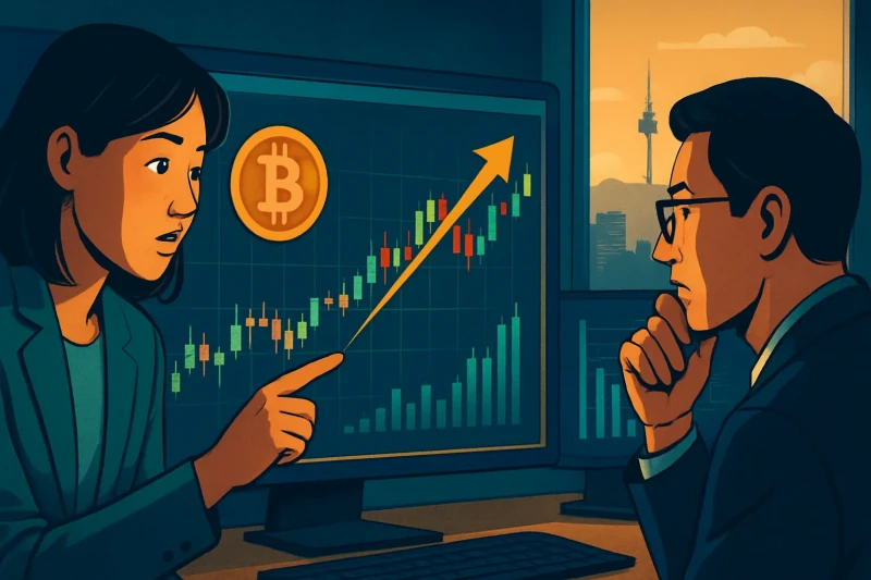 Korean market shows a 4.5% surge in Bitcoin trading, indicating a global crypto shift.