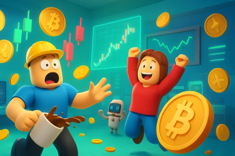 A trader analyzes Bitcoin market trends amid Korea's trading surge.