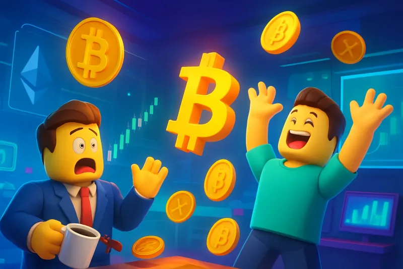 Bitcoin trading in Korea shows a significant market surge of 5%.