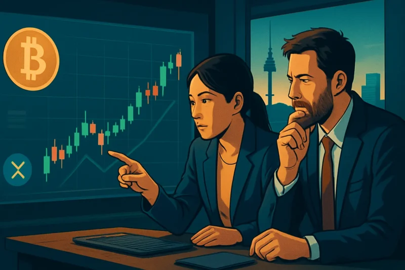 Bitcoin trading volume in Korea rises 12% following a sudden market policy shift.