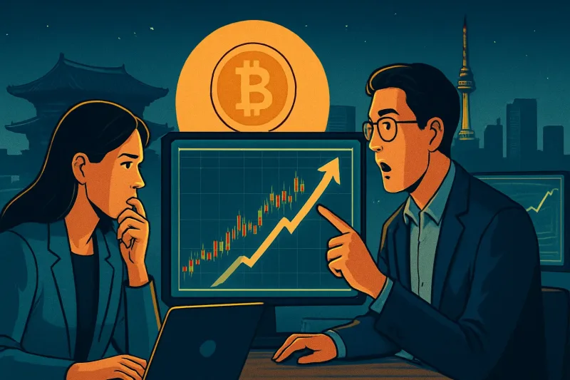 Bitcoin trading activity in Korea boosts the crypto market by 2.31% during a global slowdown.