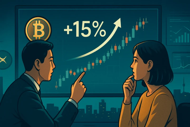 Bitcoin trading in Korea sees a 15% increase due to new market regulations.