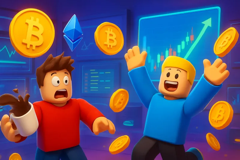 Korean traders assess Bitcoin market trends before hitting ₩5 trillion in trades.