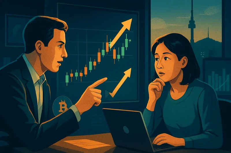 Bitcoin trading in Korea sees a significant 22% increase despite global market slowdown.