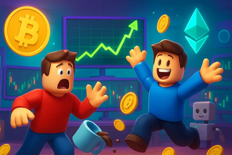 A trader analyzes Bitcoin trends in the Korean crypto market before making trades.