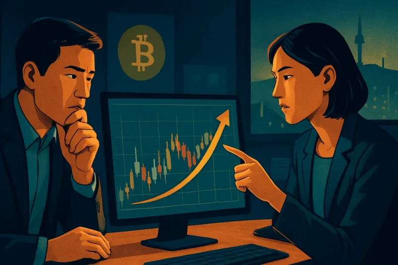 최신글 Korean Bitcoin Trading Volume Surges 18%, Defying Global Trends - Wednesday, October 14, 2026