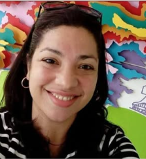 Foto de Cintia Cascardo, Assistente Social