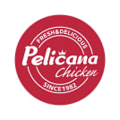 Pelicana Chicken Flushing logo