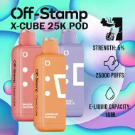 Off Stamp X-Cube 25000 Puffs Pod