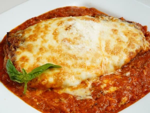 Pan Eggplant Parmesan