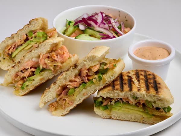 Ultimate Smoked Salmon Panini
