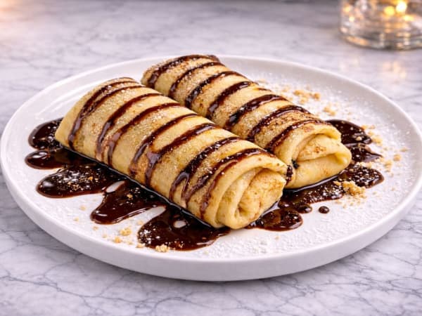 Homemade Cheese Blintzes