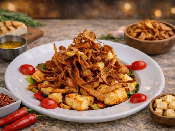Haloumi Salad