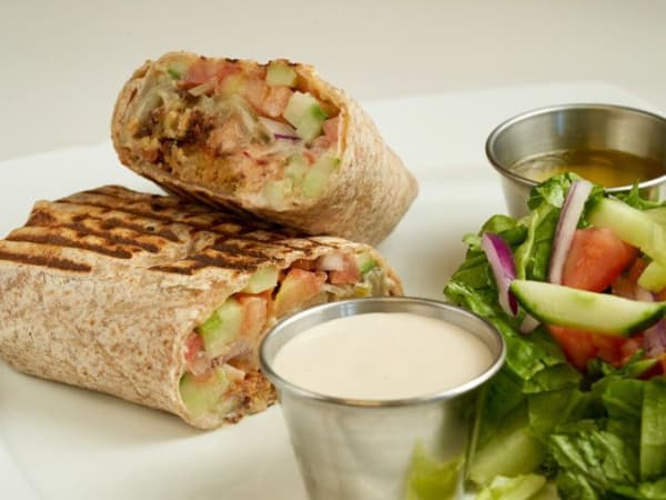 Hummus Falafel Wrap