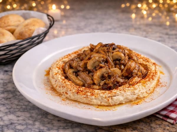 Hummus Mushrooms