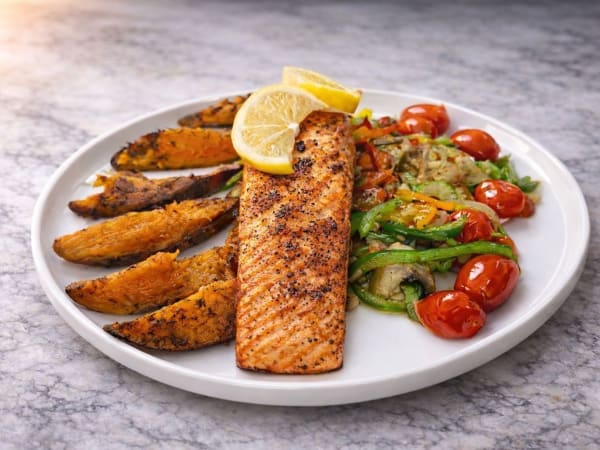 Grilled Salmon Main